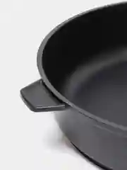 Черный сковорода Гардарика 1528-03 "Магия", с ручкой soft-touch, 28 см