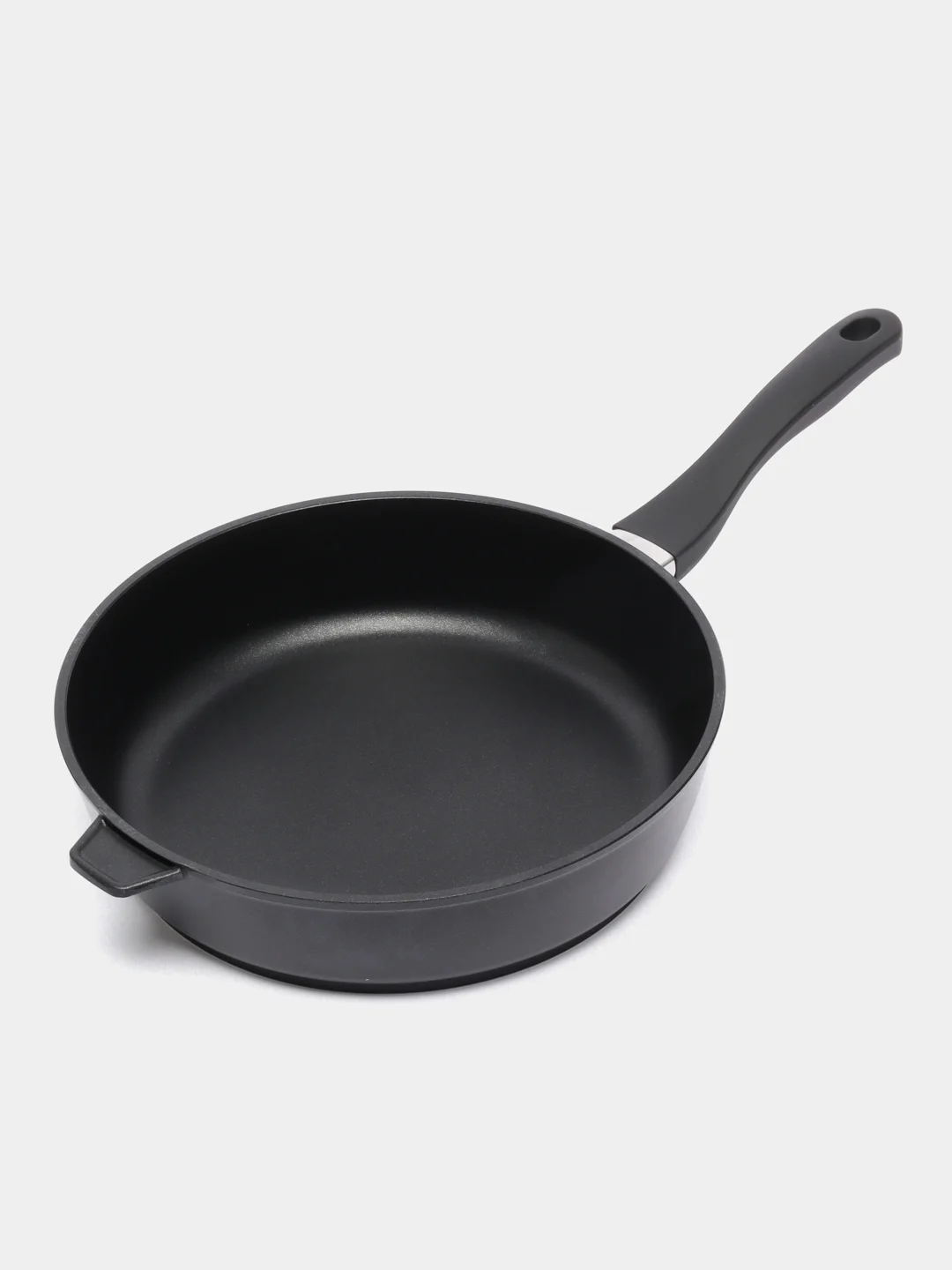 Черный сковорода Гардарика 1528-03 "Магия", с ручкой soft-touch, 28 см