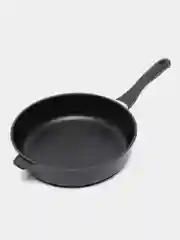 Черный сковорода Гардарика 1528-03 "Магия", с ручкой soft-touch, 28 см