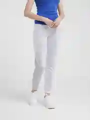 Белый штаны женские, спортивные, на резинке
