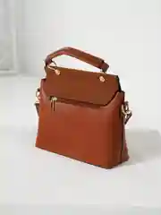 Коричневый сумка женская базовая