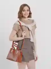 Сумка женская, кросс боди, кожаная натуральная, сумка, рыжая, школьная