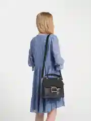 Черный сумка женская базовая
