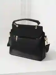 Черный сумка женская базовая