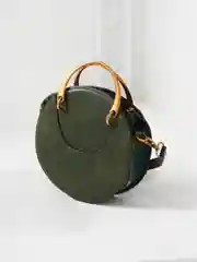 Зеленый сумка женская через плечо