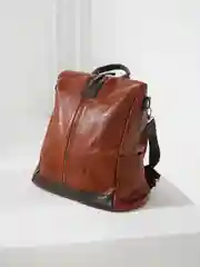 Терракотовый женский рюкзак базовый