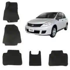 Автомобильные 3D-коврики для Nissan Tiida 1, ЭВА