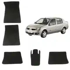 Автомобильные 3D-коврики для Renault Symbol 1, ЭВА