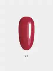 Коралловый гель лак для ногтей KIYOKO Moon 49-54, 10g, красный лак для маникюра и педикюра