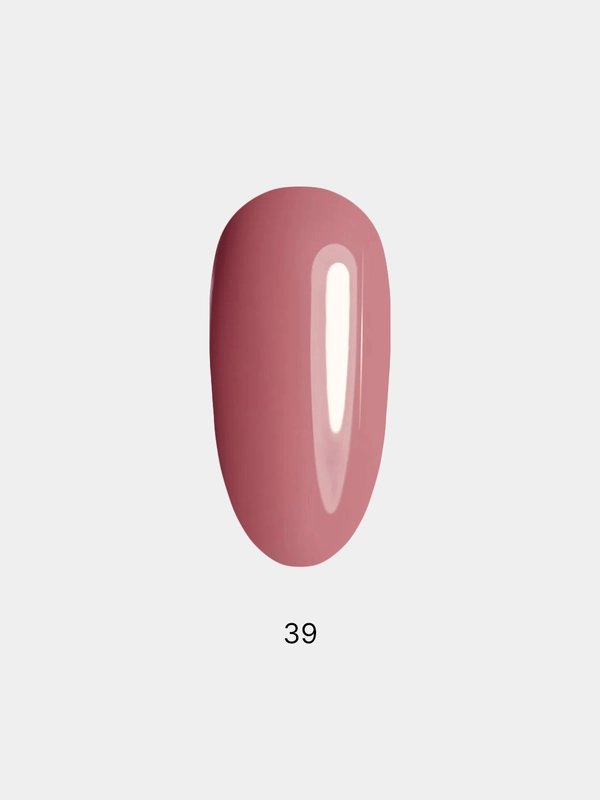 Гель лак, гель-лак для ногтей KIYOKO Moon 37-42, 10g, алый красный коричневый вино