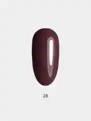 Тёмно-бордовый гель лак, гель-лак для ногтей KIYOKO Moon 25-30, 10g, хаки бордовый бирюзовый винный