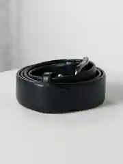 Угольный ремень классический, мужской
