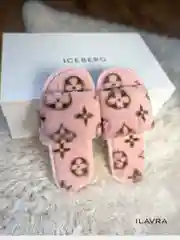 Розовый тапочки домашние, женские