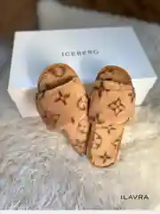 Коричневый тапочки домашние, женские