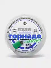 Пули Торнадо-Магнум 4,5 мм, 0,58 г (100 штук) оживальная головка для пневматики Квинтор