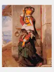 Картина по номерам на холсте с подрамником "Римская женщина", 50 x 40 см