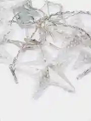 Белый светодиодная LED гирлянда-занавес "Луна"