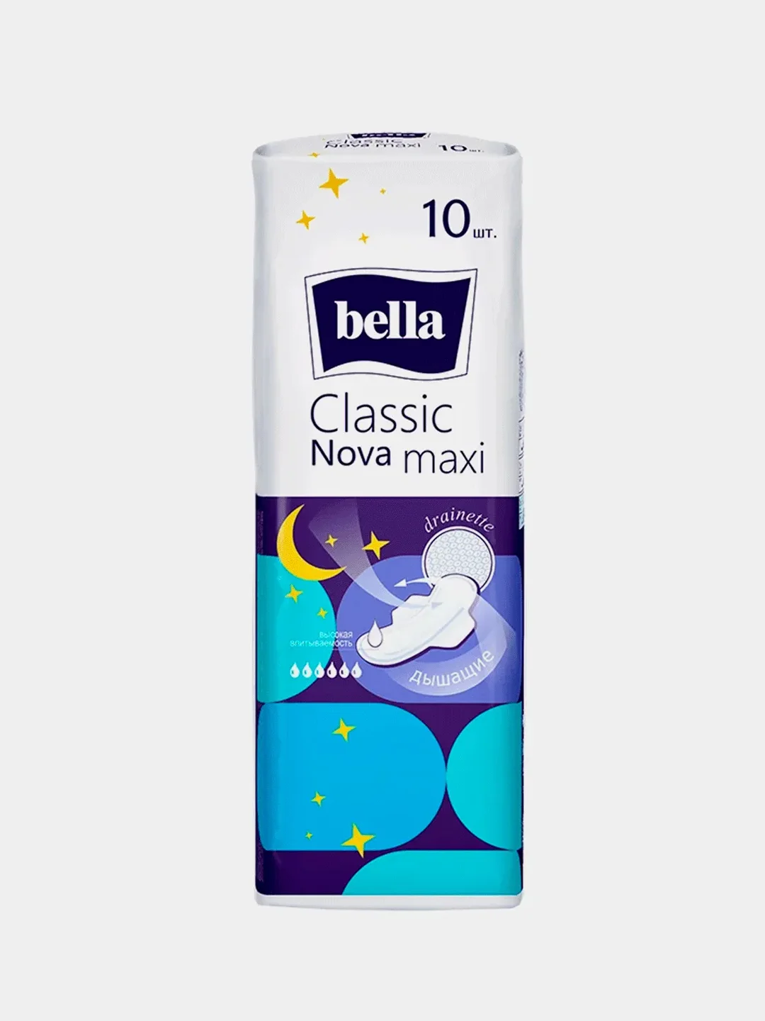 Прокладки "Bella Classic Nova Maxi", 10 штук