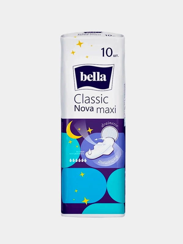 Прокладки "Bella Classic Nova Maxi", 10 штук