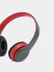 Вишнёвый беспроводные блютуз наушники P47 Wireless