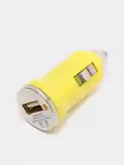 Желтый автомобильное зарядное устройство USB