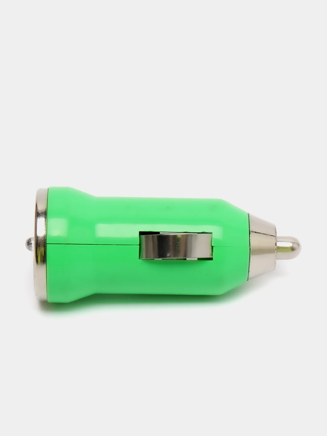Зеленый автомобильное зарядное устройство USB