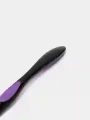 Фиолетовый зубная щетка Grendy, "Black Edition"