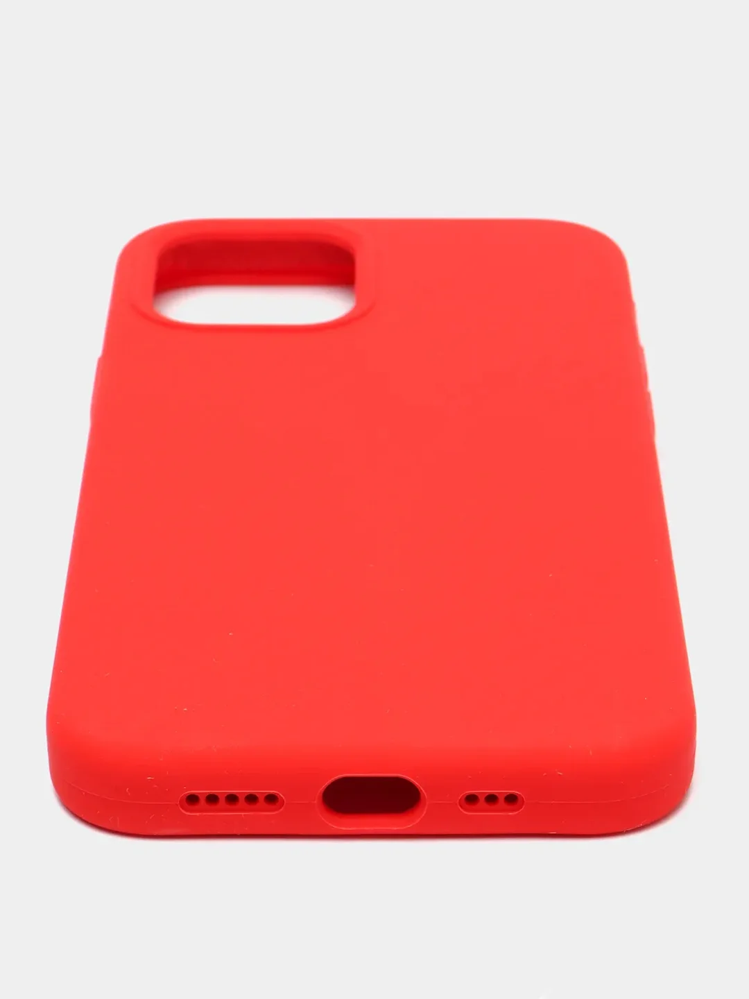 Красный чехол силиконовый Silicone Case для iPhone 12, 12 Pro, 12 Pro Max, 12 Mini