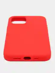 Красный чехол силиконовый Silicone Case для iPhone 12, 12 Pro, 12 Pro Max, 12 Mini