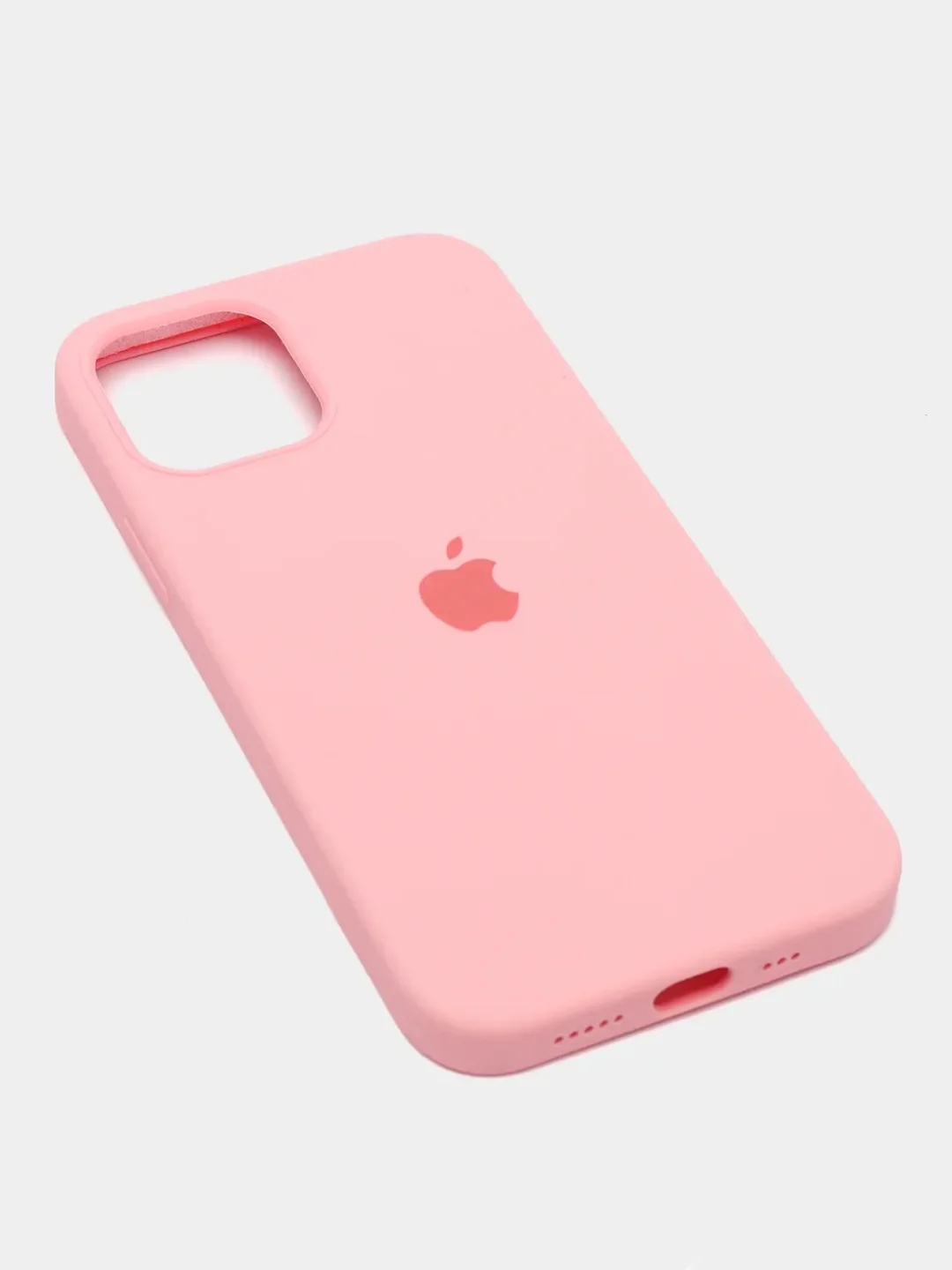 Розовый чехол силиконовый Silicone Case для iPhone 12, 12 Pro, 12 Pro Max, 12 Mini