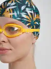 Желтый очки для плавания, в футляре, 5 цветов