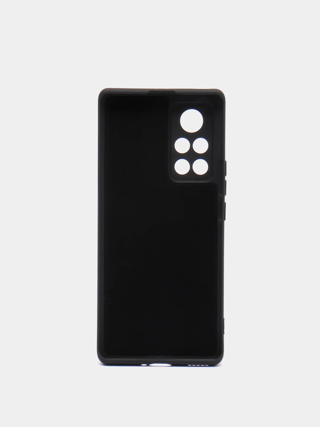 Чехол для Honor V40, черный с микрофиброй