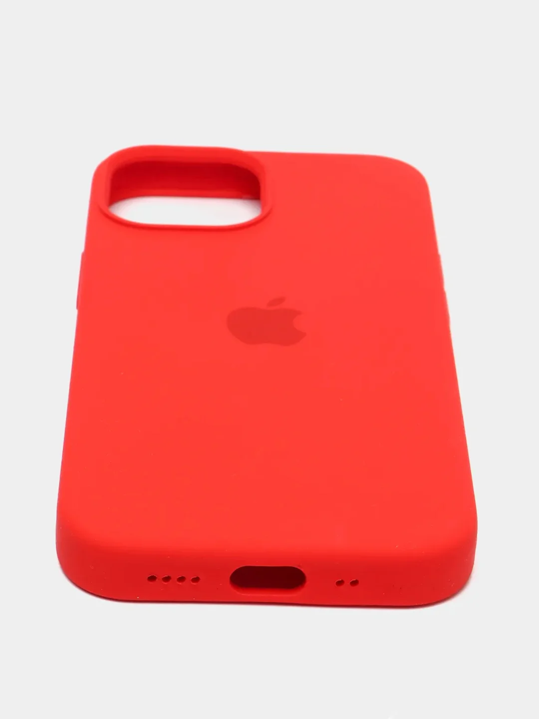 Красный чехол Silicone Case ( Чехол силиконовый ) для iPhone 13 / 13 Pro / 13 Pro Max / 13 Mini