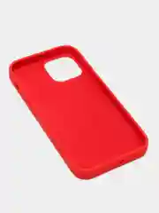 Красный чехол Silicone Case ( Чехол силиконовый ) для iPhone 13 / 13 Pro / 13 Pro Max / 13 Mini