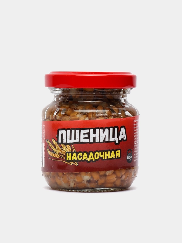 Насадка рыболовная пшеница в банке, наживка фидерная