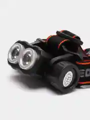 Черный фонарь налобный светодиодный, с аккумулятором, USB, YYC-8804