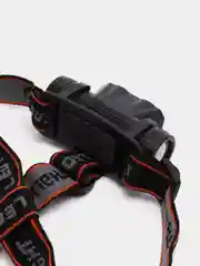 Черный фонарь налобный светодиодный, с аккумулятором, USB, YYC-8804