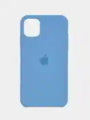Голубой чехол Silicone Case для iPhone 11