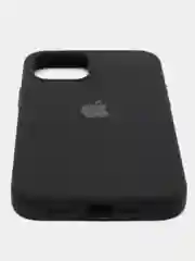 Черный чехол силиконовый Silicone Case для iPhone 12, 12 Pro, 12 Pro Max, 12 Mini