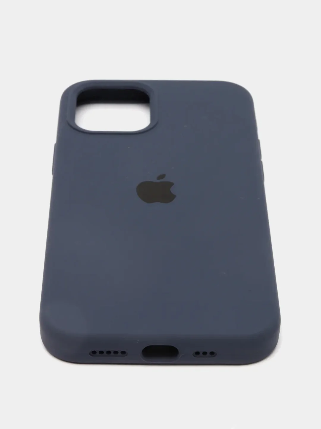 Темно-синий чехол силиконовый Silicone Case для iPhone 12, 12 Pro, 12 Pro Max, 12 Mini