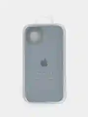 Серый чехол силиконовый для iPhone 13