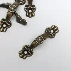 Ручка для шкатулки, металл, бронза, 42 х 7 х 5 мм