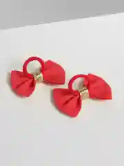 Белый детские резинки для волос "Бантик"