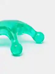 Зеленый массажёр ручной "Звезда"