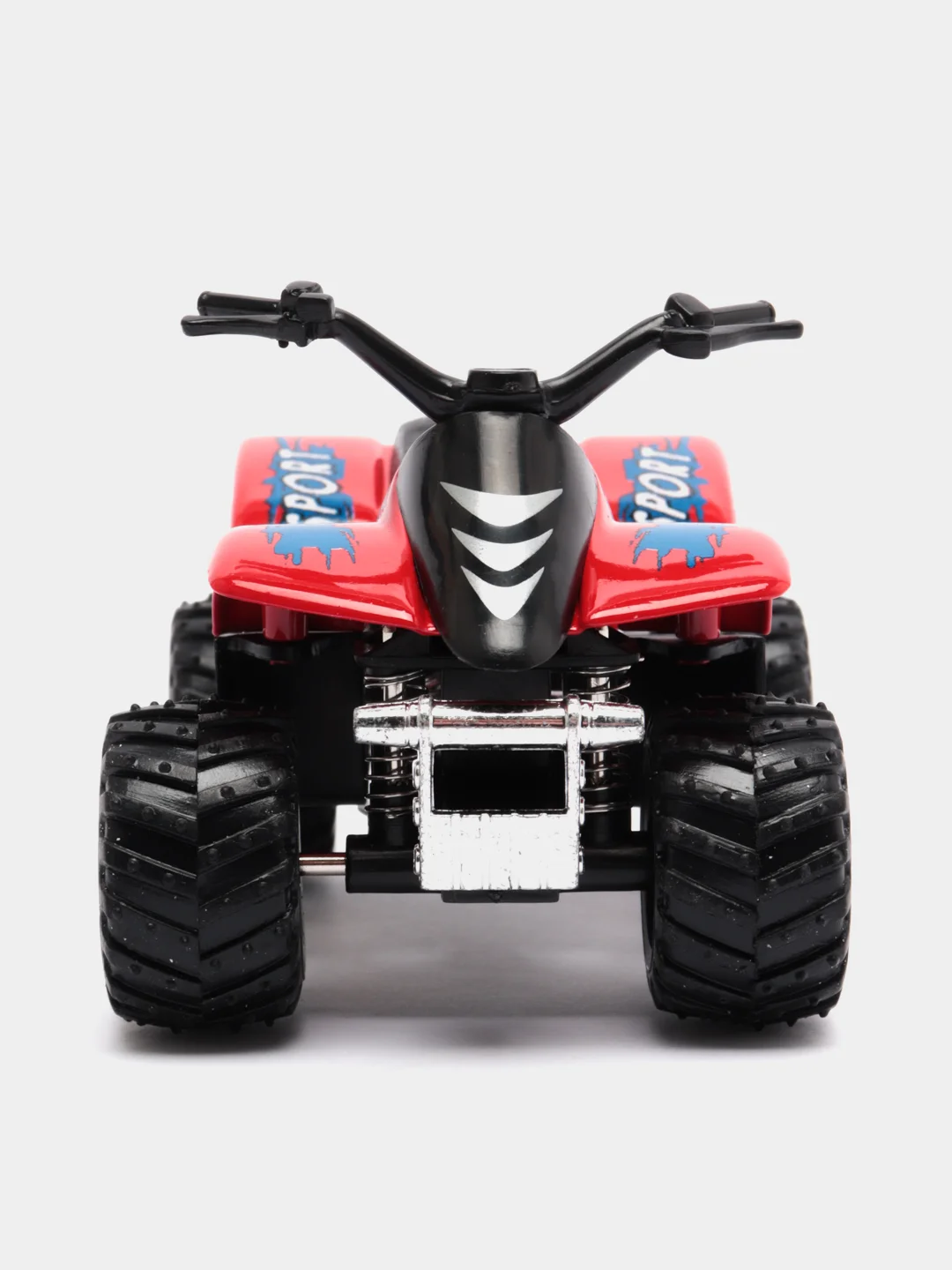 Красный машинка Smart ATV металлическая 1:32 KT3506D