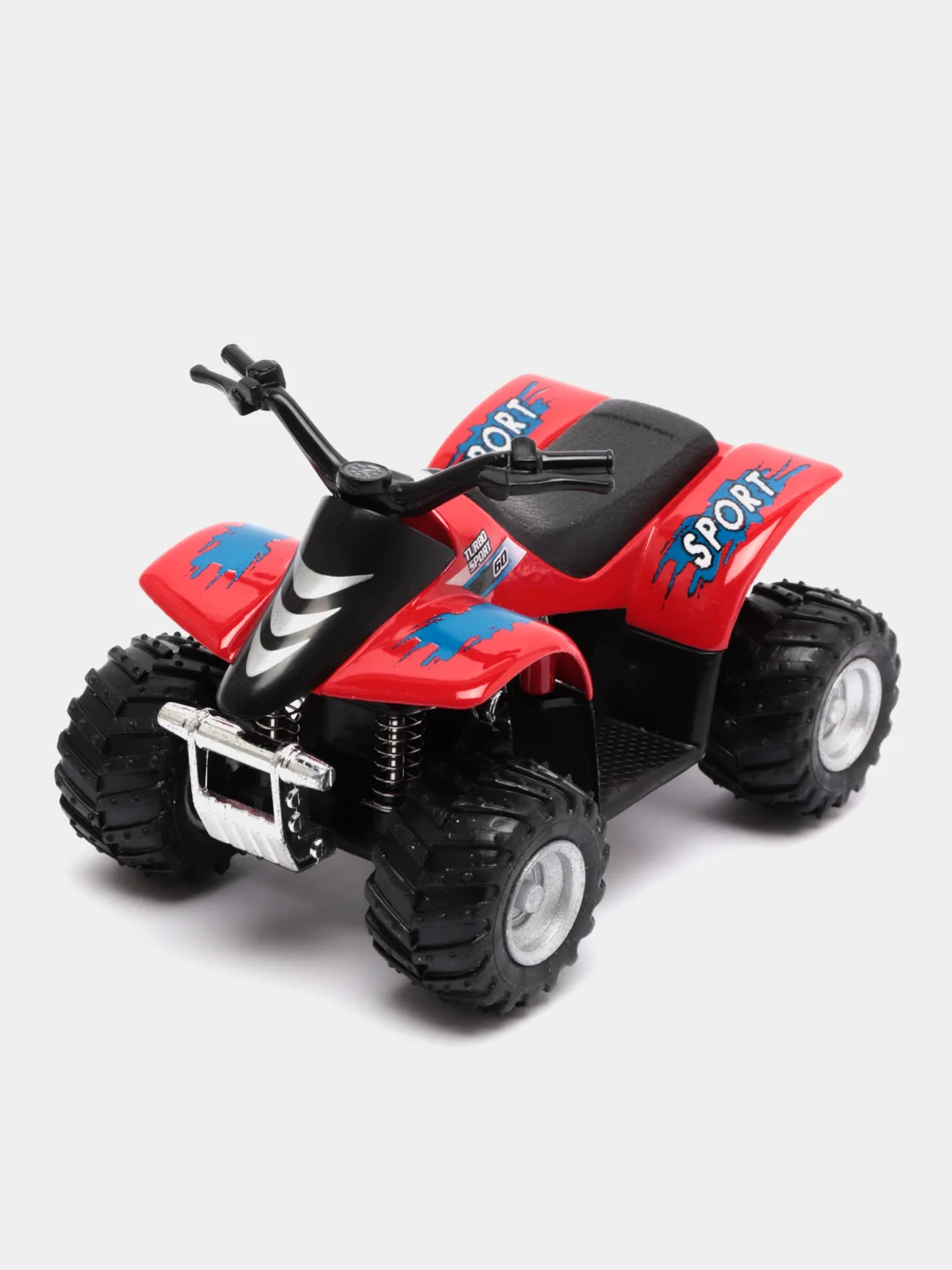 Красный машинка Smart ATV металлическая 1:32 KT3506D