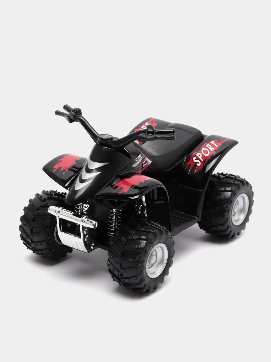 Черный машинка Smart ATV металлическая 1:32 KT3506D
