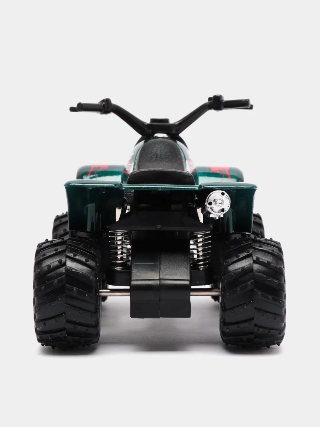 Зеленый машинка Smart ATV металлическая 1:32 KT3506D