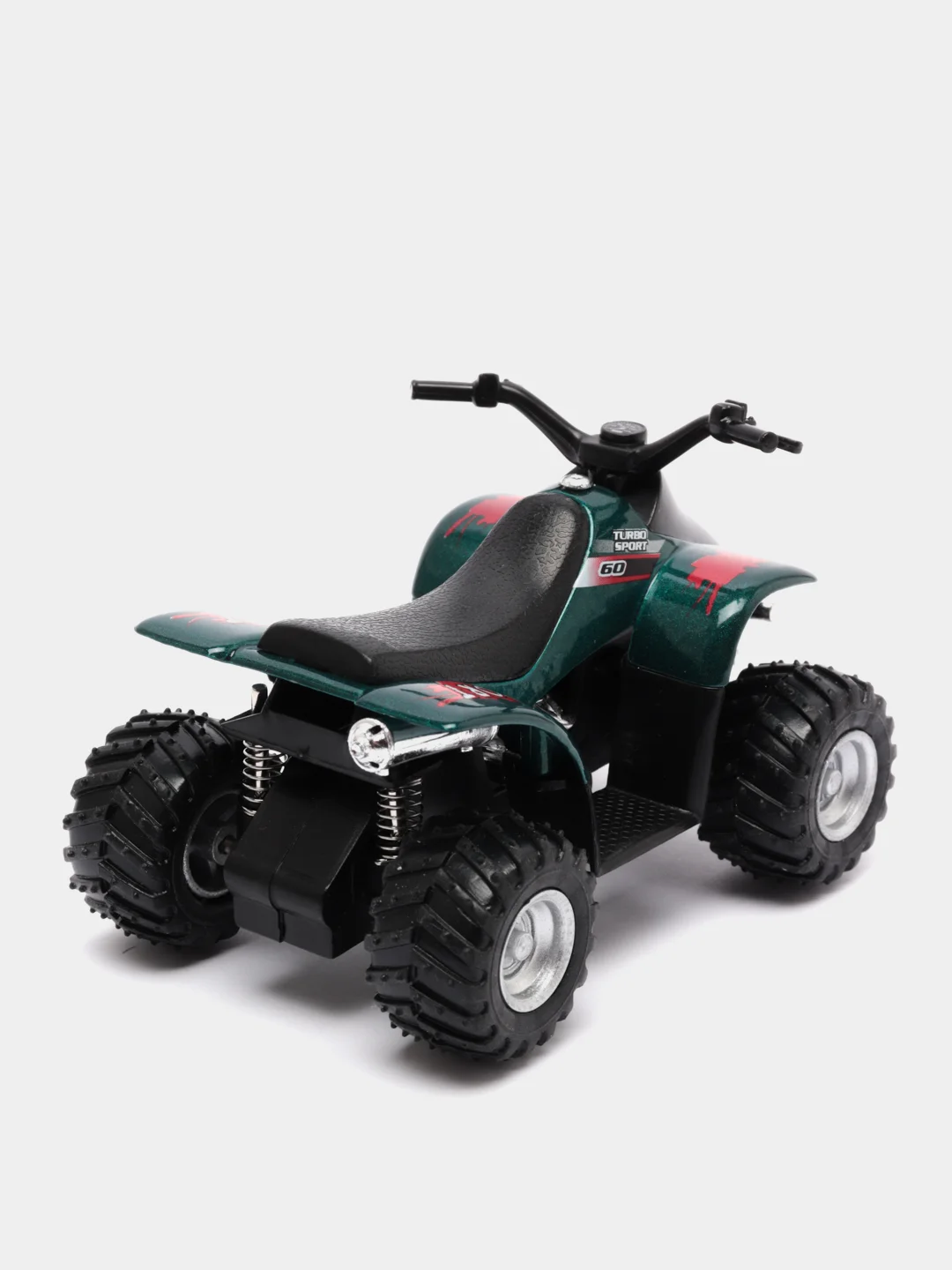 Зеленый машинка Smart ATV металлическая 1:32 KT3506D