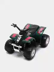 Зеленый машинка Smart ATV металлическая 1:32 KT3506D
